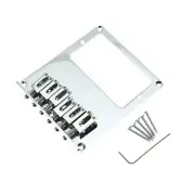 Adjustable Saddles 6 String Fixed Hardtail Bridge For Tele Telecaster Guitar