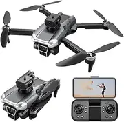RC Obstacle Avoidance Drone, Altitude Hold, Trajectory Flight, 3 Cameras, APP Control, 2.4GHz RC Quadcopter for Kids and Adults, 6-Axis Gyroscope with LED Light, Brushless Motor