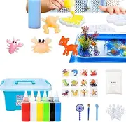 Generic Magic Water Elf Toy Kit, Make Your Own Squishies, Dinosaur (Set B) - DIY Squishy Toy Kit