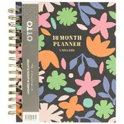 Otto 18 Month Undated Planner Floral