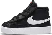 [Nike] Baby's Shoes Blazer Mid '77 (TD) Black Suede DA4088-002 (Numeric_3)