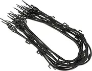 GAROZATION 10pcs Durable Plastic Plant Racks for Climbing Vines Easy Installation Flower Brackets for Garden Support for Roses Peas and Morning Glories Small Height