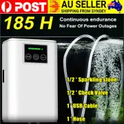 Charging Rechargeable Battery Aquarium Air Pump Fish Tank Oxygen Pump Portable
