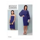 Vogue Sewing Pattern 1532, Bellville Sassoon Dress, Cover Up, Size 14 - 22, New
