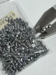 Set 2x Rollei Camera Chrome Trim Screws Original New Old Stock 02059.84.0