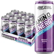 OPTIMUM NUTRITION Amino Energy + Electrolytes Sparkling Hydration Drink Grape