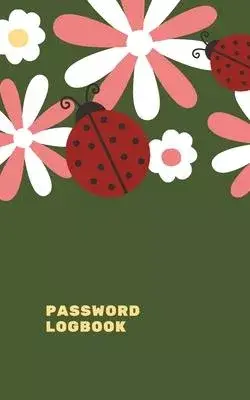 Password Logbook: Ladybug Internet Password Keeper With Alphabetical Tabs - Pocket Size 5 x 8 inches (vol. 2)