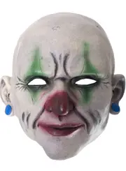 Creepy Clown Face Latex Halloween Costume Mask