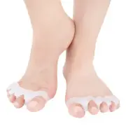 Gel Toe Separator, Bestrice Toe Spacers Rubber Toe Stretchers Used for Sports Ac