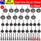 45X Stainless Steel Wire Brush Cup Mix Brush Set For Rotary Removal Wheel Tools