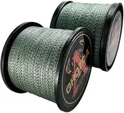 LLEIIshen Camouflage Braided Fishing Line 100M 300M 500M 1000M 8 Strands Super Strong Multifilament Carp Fishing/2013