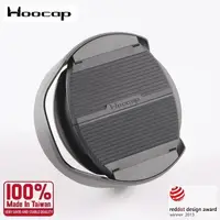 在飛比找PChome24h購物優惠-台灣製HOOCAP半自動鏡頭蓋兼遮光罩M6652D半自動蓋(