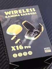 x16 pro LED Bumblebee wireless earbuds HiFi Stereo Handsfree, noise cancelling
