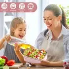 Food Box Stainless Steel Food Storage Box with 1.6L Salad Dressing CaAfp