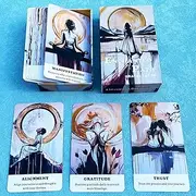 EMPATHSOUL The Enchanted Path Oracle Cards, Oracle Cards for Beginners, Self Love and Spiritual Growth Oracle Deck, Inspirational Guidance Tarot Deck, Unlock Your Inner Magic