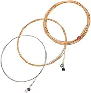 JOINPAYA 6 Pack Acoustic Guitar Strings Folk Guitar Strings Perfect for Live Practice Recording