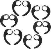 Replacement Earbud Covers for-Ear Earphones Comfortable Fit Anti-Slip Silicone Tips Large Capacity Set