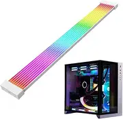 ARGB Strip - 24 Pin RGB Cable Extension, LED Adapter Cables,Lighting RGB Wires | 24p/3x8-Pin ATX RGB Cable with Diffused Neon LED Strips, Motherboard Accessories, Addressable RGB PC LED Strip