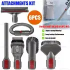 6X Brush Attachment Kit for Dyson V7V8V10V11V12V15 Vacuum Cleaner Accessories