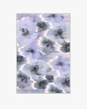 120' x 185' | Machine Washable Runner Rug | Kid & Pet Friendly | Indoor Rug | Emma Lavender Rug | Ruggable