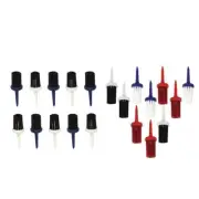 10pcs golf professional tees Brush driver of golf Training