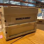 NEW Dunkin Donuts Korea Camping Storage Box BROOKLYN WORKS Limited
