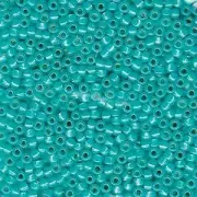 Dyed Seafoam Silver-Lined Alabaster Miyuki Seed Beads 8/0 (8-9572-TB)