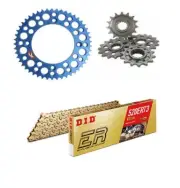 Yamaha YZ85LW Big Wheels 2002-2003 DID ERT3 Chain & Renthal Blue Sprocket Kit