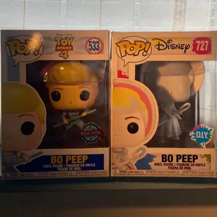 合售 玩具總動員FUNKO POP 迪士尼 牧羊女 Bo Peep DIY版 白模727 533