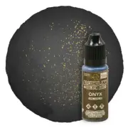 Couture Creations 1x Alcohol Ink - Golden Age - Onyx 12mL Resin Clay Gold
