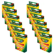 288pc Crayola Crayon Tuck Box Kids Colouring Drawing Arts/Crafts Children 3y+
