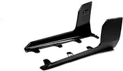 Rear Side Skirt Splitter Trim Compatible for BMW M2 G87 2023-in Coupe Glossy Black Back Fender Molding Cover Guard Plate Mudguard MP Style