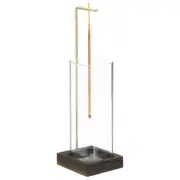 Incense Holder, Modern Incense Burner with Removable Glass Ashes Catcher