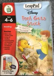 LEAPFROG LEAPPAD LEARNING SYSTEM - DISNEY POOH GETS STUCK GAME BRAND NEW
