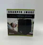 Sharper Image Bluetooth Wireless Speaker Potable Rechargeable Brand New Sealed