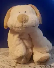 Ty Pluffies - PLOPPER the Dog (7.5 Inch) NEW WITH TAGS RARE Retired