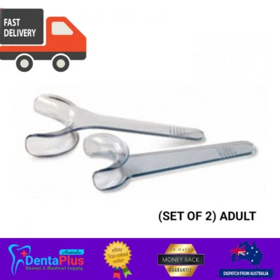 Dental Orthodontic Intraoral Cheek/Lip Retractor Y Shape(Set of 2) Adult #Each.