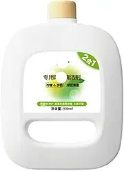 Ultra Sweeping Robot Cleaner Decontamination Floor Cleaning Liquid 930ML ，Compatible for Narwal Freo， X J1/J2/J3/J4 Cleaning Liquid(2pcs)