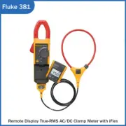 Fluke 381 Remote Display True-RMS AC/DC Clamp Meter with iFlex 2500 A AC