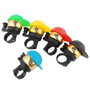 Kids Bicycle Handlebar MTB Loud Speaker Mini Bike Bell Ring Safety Alarm Black