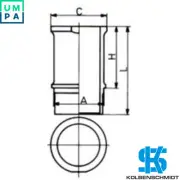 CYLINDER SLEEVE 89584110 FOR PEUGEOT KDY/KFX/KDZ/K1D/K2B/KDX/KFW/KFV/K5A 1.4L