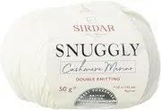 [Sirdar] Snuggly Baby Cashmere Merino DK Double Knitting, Cream (451), 50g