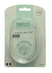 Fab Feet By Foot Petals Air Gel Heel Cup - Walk On Air - 1 Pair - NEW