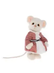 Charlie Bears 2023 | Dormouse Teddy Bear Plush Handmade Soft Cute Small Outfit
