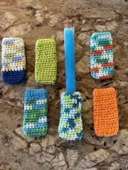 Lot Of 6 Ice Pop Freeze Pop Holders