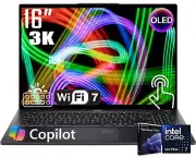 Acer Swift 16" 3K OLED Touch AI Laptop Copilot+PC Intel Core Ultra 7 256V 2TB SS
