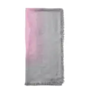 gradient-effect scarf One size Gray