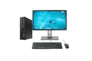 Lenovo M910s SFF Bundle Desktop PC i5-6500 3.6GHz 480GB SSD 16GB RAM + 24" Monitor | Refurbished