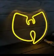 WU-TANG Neon Signs LED USB Sign Home Party Decor Personalized Light 15" X 12"
