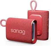 [SANAG] M13S Pro Outdoor Bluetooth Speaker with RGB Light, 360° Stereo Sound, IPX7 Waterproof, Portable